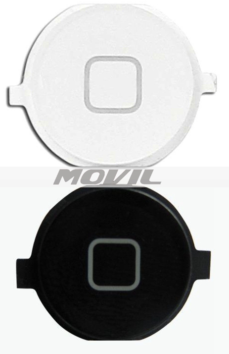 White and Black Home Menu Button Key Keypad Replacement Part For iPhone 4S